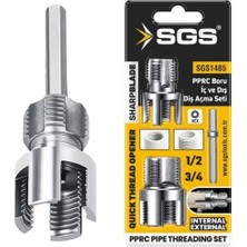 Skygo Sgs Pprc Boru Diş Açma Seti, 20-25 mm (1/2''-3/4''), Iç ve Dış Diş Açma, SGS1485