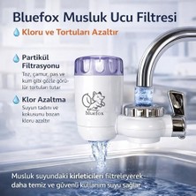Skygo Bluefox Mutfak Musluk Ucu Su Arıtma (Ver. Iı) - Klor ve Kireç Azaltıcı, Organik Safsızlıkları Giderici, Uzun Ömürlü Temizlenebilir Kartuş, Kolay Kurulumlu, Akıllı Sürahi Ön Arıtma Için Ideal