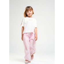 Hause Kids 4-8 Yaş Seashell Sugar Kız Çocuk Takım-Şeker Pembe