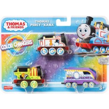 HNP82 Thomas ve Arkadaşları - Renk Değiştiren Küçük Trenler 3lü Paket