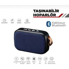Carub Taşınabilir Bluetooth Mini Hoparlör USB Aux SD Kart Özellikli Hafif ve Estetik Tasarım