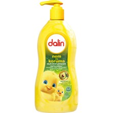Dalin Nem Koruma Bebek Şampuanı 700 ml Avokado Özlü Göz Yakmayan Formül ile Hassas Ciltler İçin