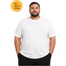 Yassino Premium Büyük Beden Oversize Erkek Tişört Oysho Kumaş Nakışlı
