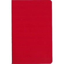 Deffter Just Simple Kareli Defter Red 64541-1