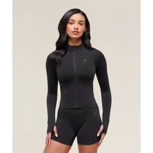 Gymshark Soft Sculpt Fermuarlı Şekillendirici Kadın Spor Ceket