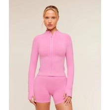 Gymshark Soft Sculpt Fermuarlı Şekillendirici Kadın Spor Ceket