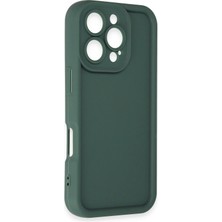 Mey Ithalat®   Iphone 16 Pro Max Kılıf Viera Silikon - Koyu Yeşil