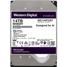 Western Digital 14TB3.5 PURPLE-WD140PURP-SATA3.0 7200