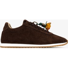 Valmenti Kadın Hakiki Deri Kahverengi Süet Sneakers & Spor Ayakkabı 1009 182 Bn Ayk Y26 Kahve Suet