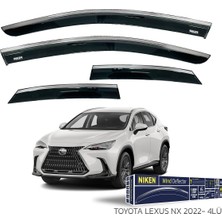 Niken Lexus NX 2022 ve Sonrası Kromlu Cam Rüzgarlığı