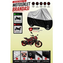 Cemku Twin Üst Gri - Alt Siyah Motolux Drift 200 Uyumlu Motor Brandası, Arka Çanta Uyumsuz