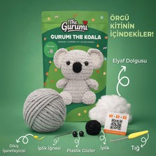 Koala - Yeni Başlayanlar Için Koala Amigurumi Örgü Kiti - Videolu & Tüm Malzemelerle Hobi Seti