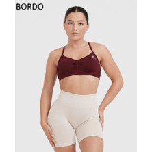 Oner Active Oneractive Askılı Bra Bordo