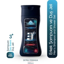 Lovecra Şampuan Saç Kremi Duş Jeli For Men 3 Etkili Onarıcı Güçlendirici Bakım Besleyici 290 ml