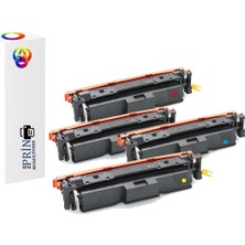 Plusprint Hp 230A-W2300A / Hp Color Laserjet Pro 4303DW Muadil Toner 4 Renk 1800SYF Chipli