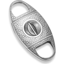 Premium Quality Pq Gümüş Metal V Puro Makası Kesici