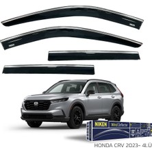 Niken Honda CRV 2023 ve Sonrası Kromlu Cam Rüzgarlığı
