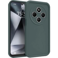 Mey Ithalat®   Redmi 14C Kılıf Viera Silikon - Koyu Yeşil