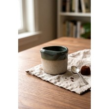 Koza Home Must Bej/mavi Stoneware El Yapımı Mug & Türk Kahvesi Karışık 2li Set 8633