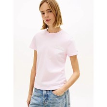 Tommy Hilfiger Kadın Tjw Regular Fit Bubble T-Shirt