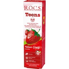 R.o.c.s. Teen Yaban Çileği Diş Macunu 8-18 Yaş 60 ml