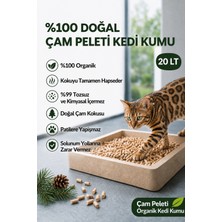 Denizli Pelet %100 Doğal Çam Peleti Kedi Kumu 10 kg (20 Lt)
