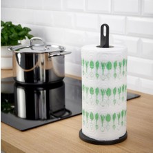 Veyla Style Siyah Kağıt Havlu Standı Plastik 30 cm