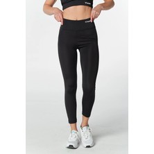 Hummel Hmlt-Mt Active Kadın Tayt Slim Fit Yüksek Bel Siyah Model 931763-2001 Rahat Kullanım