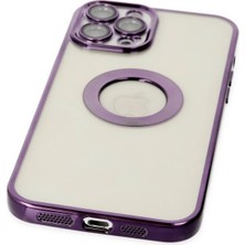 Mey Ithalat®   Iphone 12 Pro Kılıf Slot Silikon - Mor