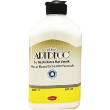 Artdeco Su Bazlı Ekstra Mat Vernik 500 Ml  Yüzey Koruma Ürünü