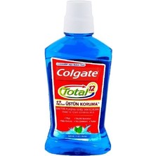 Colgate Total Nane Fırtınası Ağız Bakım Suyu 500 ml Uzun Süreli Ferahlık ve Plak Karşıtı Etki