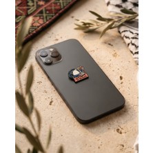 Zaytoon Metal Sticker Telefon Arka Süsü Mühendis Temalı Baş Mühendis Yazılı 3D