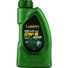 Lubran Wellıx Hybrıd  0W-8 1lt