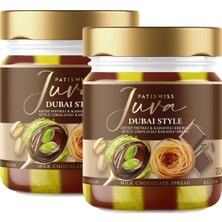 Patiswiss Sütlü Çikolatalı Antep Fıstığı Kreması – Juva Dubai Style, 200G x 2 Adet