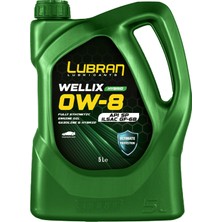 Lubran Wellıx Hybrıd  0W-8 4 Lt