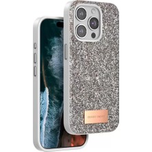 Derin Stok Onegif Iphone 14 Bright Simli Kapak - Gold