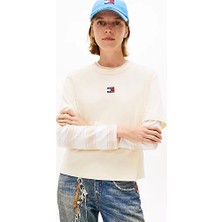 Tommy Hilfiger Kadın Tjw Boxy Fit Badge T-Shirt