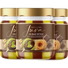 Patiswiss Sütlü Çikolatalı Antep Fıstığı Kreması – Juva Dubai Style, 200G x 3 Adet