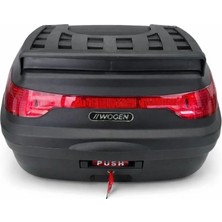 Wogen 52 Litre Premium Sırt Dayamalı Motosiklet Çantası - Siyah - 1402 003