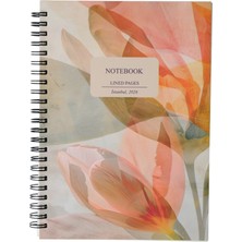 Deffter Red Tulips A5 Spiralli Defter