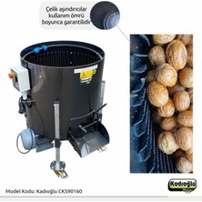 Kadıoğlu CKS90 Ceviz Soyma Makinesi 100-120kg (180 Litre)