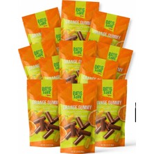 Patiswiss Patislove Sütlü Çikolata Kaplı Portakallı Yumuşak Şekerleme, 80G x 12 Adet