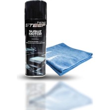 Steep Susuz Motor Temizleyici & Parlatıcı Sprey 500 ml Mikrofiber Bez 40X40