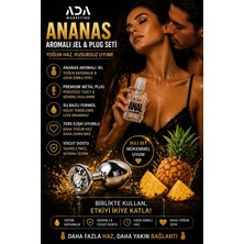 Ada Marketing 50 ml Anal Kayganlaştırıcı Jel ve Taşlı Anal Plug Seti – Premium Haz Deneyimi