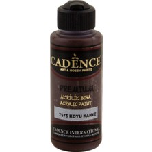 Cadence Koyu Kahve Akrilik Boya 120 ml Su Bazlı Ahşap Boya Premium Özellikli