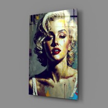 İnsigneart Marilyn Monroe Cam Tablo || Tasarımcı Koleksiyonu