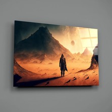 İnsigneart Insigne Art Design Başka Bir Gezegende Yürümek Cam Tablo || Tasarımcı Koleksiyonu