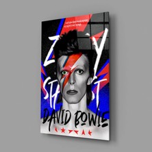 İnsigneart David Bowie Cam Tablo || Tasarımcı Koleksiyonu