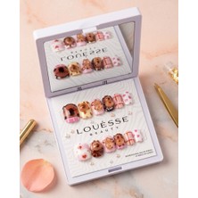 Louesse Beauty Louésse Teddy Love Takma Tırnak Seti 12’li  Kapibara Figürlü Kalpli Eğlenceli Model