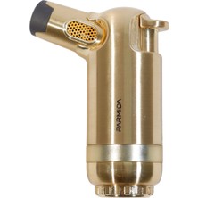 Parmida 3 Torch Pürmüz Gold Masa Tipi Metal Puro Çakmağı - TR9240